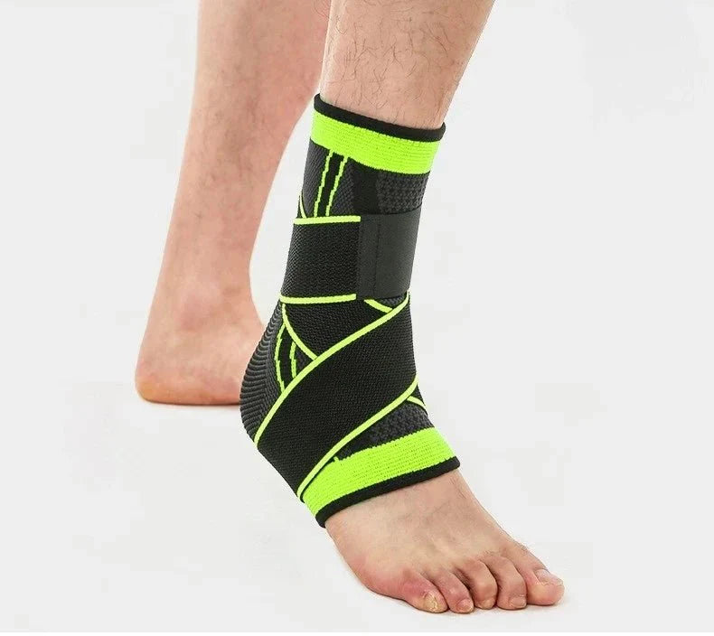 Adjustable Compression Ankle Support Brace for Gym & Sports
