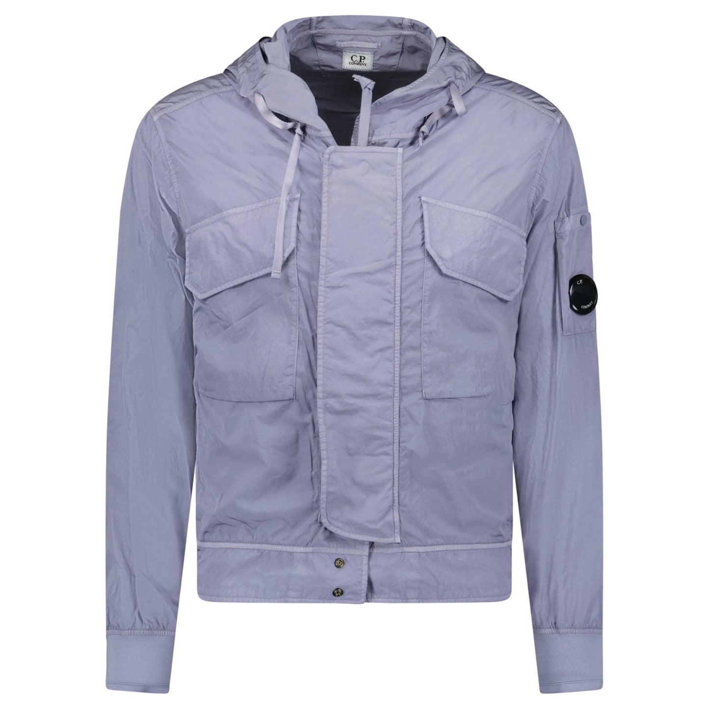 CP Company Chrome-R Hooded Lens Jacket Lavender Violet