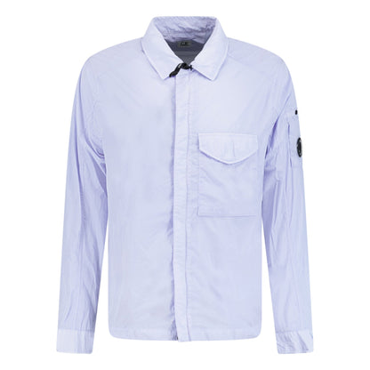 CP Company Lens Chrome Zip-Up Jacket Lilac