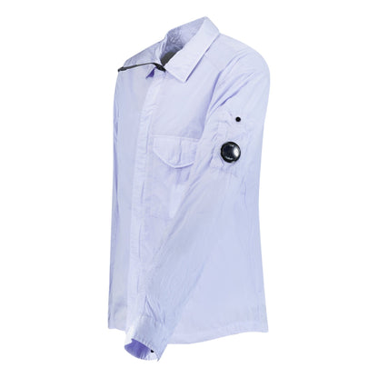 CP Company Lens Chrome Zip-Up Jacket Lilac