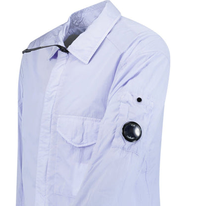 CP Company Lens Chrome Zip-Up Jacket Lilac