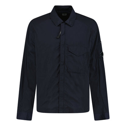 CP Company Lens Chrome Zip-Up Jacket Navy