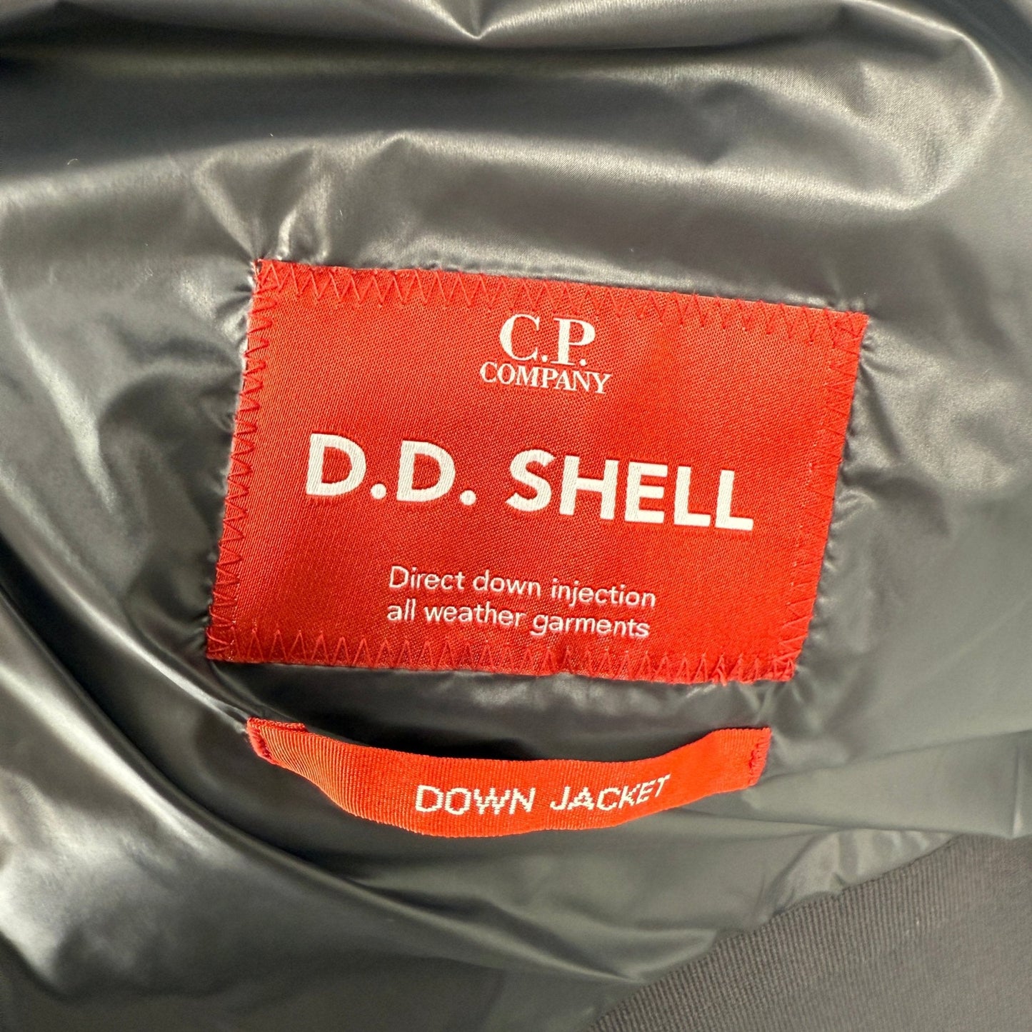 CP Company Lens-Embellished D.D. Jacket in Black
