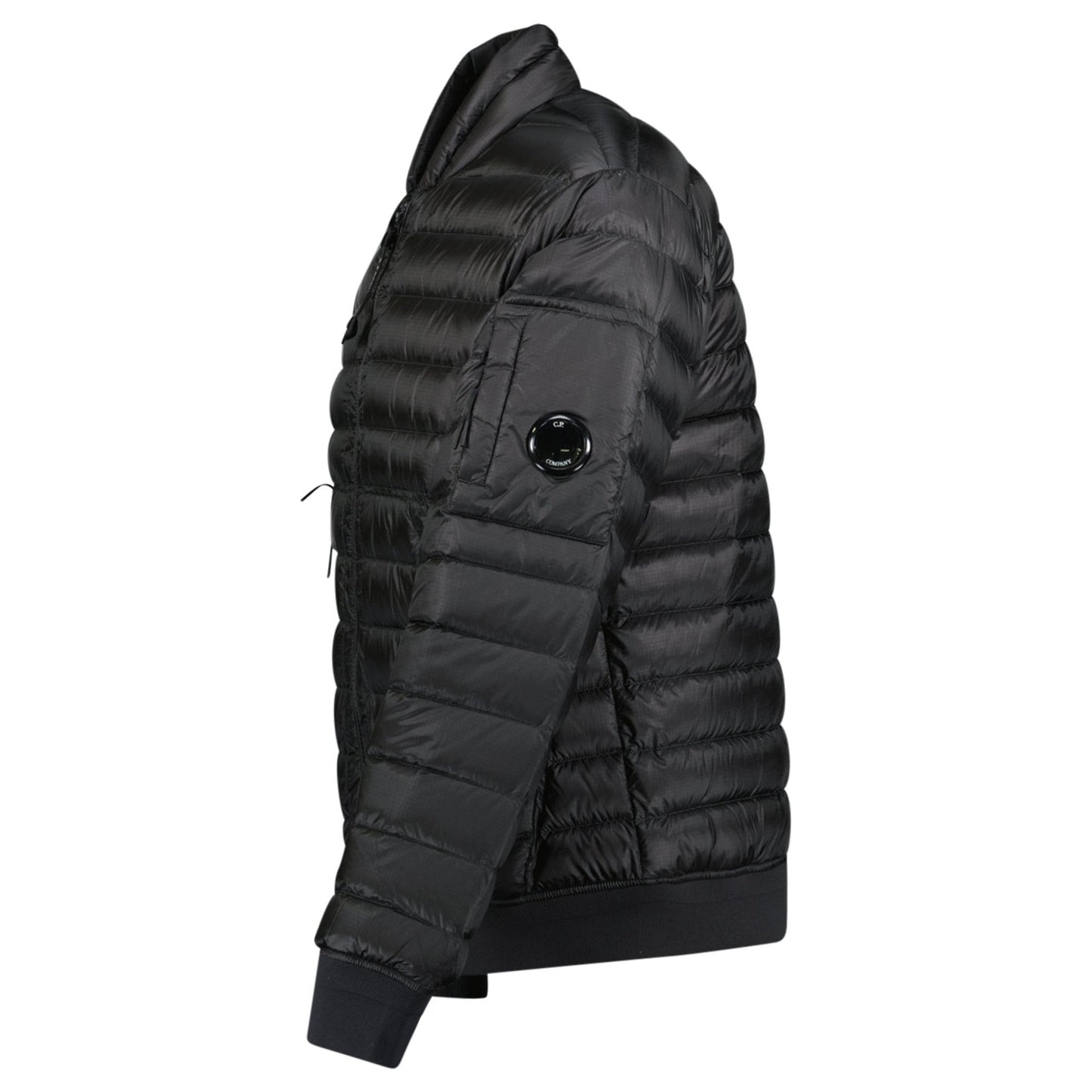 CP Company Lens-Embellished D.D. Jacket in Black
