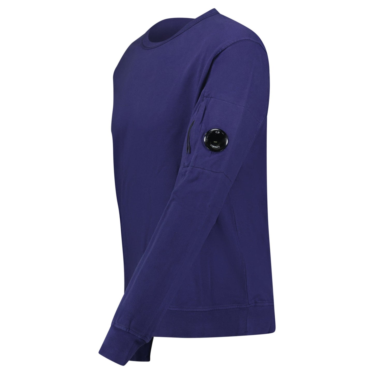 CP Company Lens Light Fleece Sweatshirt Medval Blue