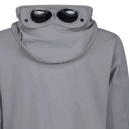 CP Company Smoked Pearl C.P. Shell-R Double Pocket Goggle Jacket