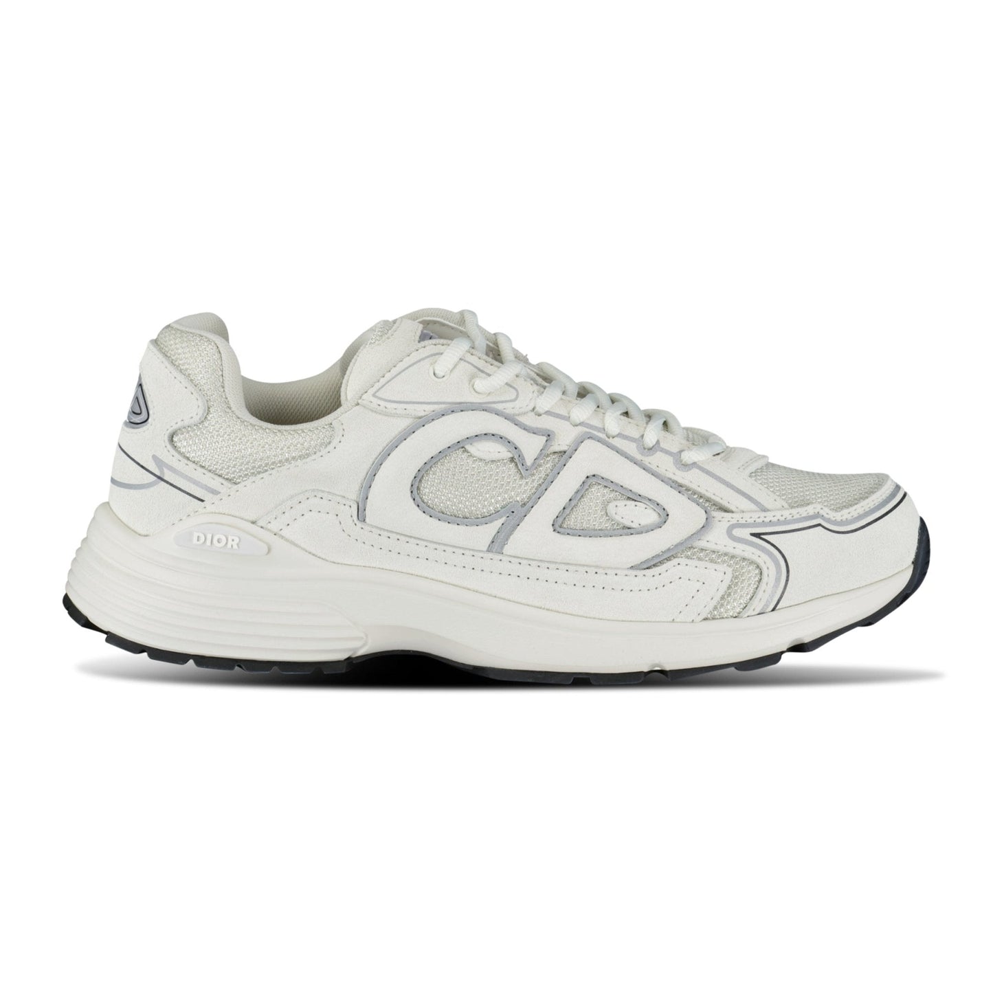Dior B30 Countdown Sneaker in Ecru Suede