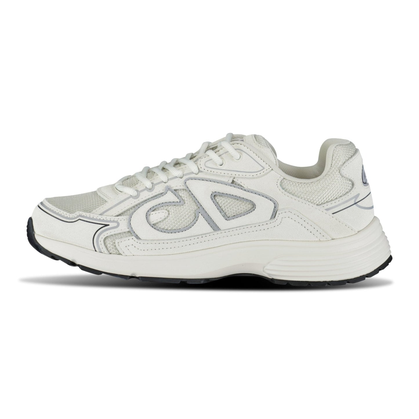Dior B30 Countdown Sneaker in Ecru Suede