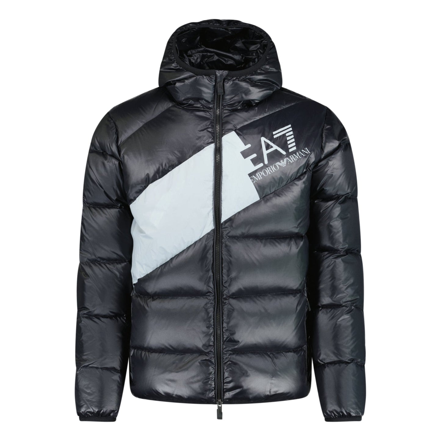Emporio Armani Down Padded Puffer Jacket Black (Defect)