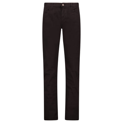 Emporio Armani J06 Slim Fit 5 Pocket Silver Eagle Belt Patch Jeans Black