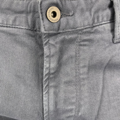 Emporio Armani J06 Slim Fit 5 Pocket Silver Eagle Blue Belt Patch Jeans Blue