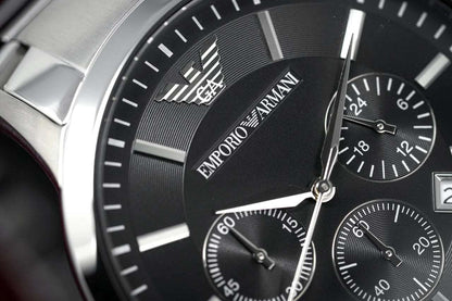 Emporio Armani AR2434 Chronograph Men's Stainless Steel Watch