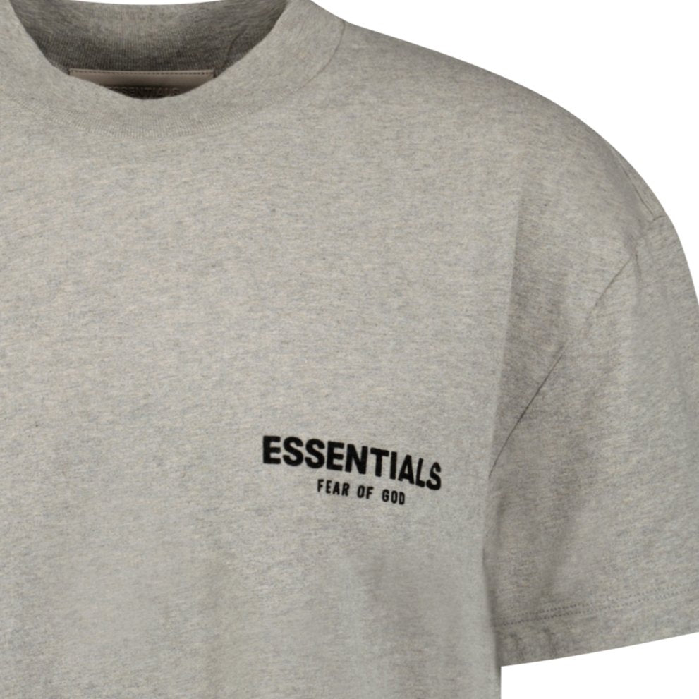 Essentials x Fear Of God T-Shirt Dark Oatmeal Grey