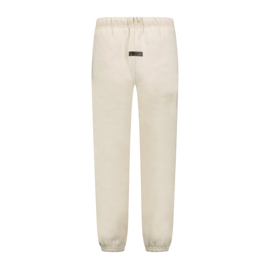 Essentials x Fear Of God Logo-Print Sweatpants Eggshell