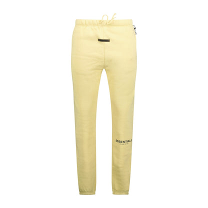 Essentials x Fear Of God Logo-Print Sweatpants Cream