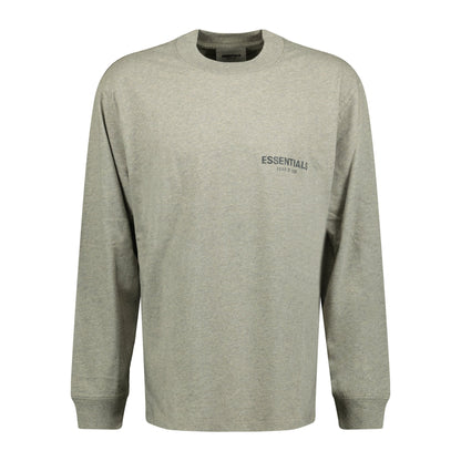 Essentials x Fear Of God Long Sleeve T-Shirt Heather Oat (Grey)