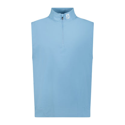 FootJoy Strech Woven Vest Golf Gilet Light Blue