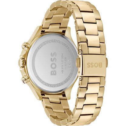Hugo Boss Women's 1502628 Hera Gold-Tone Stainless Steel Watch with Crystal Accents