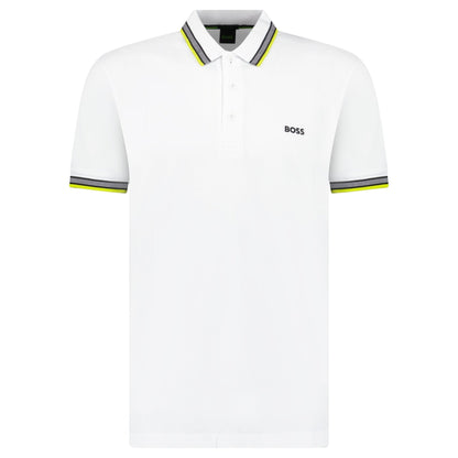Hugo Boss Paddy Polo Shirt White