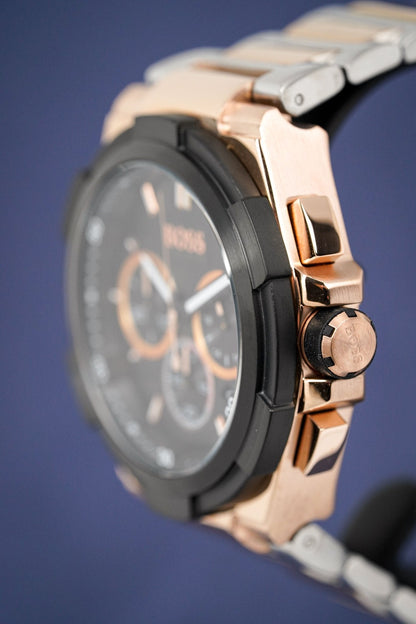 Hugo Boss Men's Watch Chronograph Supernova Two Tone HB1513358