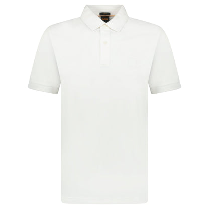 Hugo Boss Passertip Polo T-Shirt in White