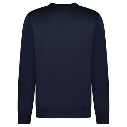 Hugo Boss Salbo Mirror Crewneck Sweatshirt Navy