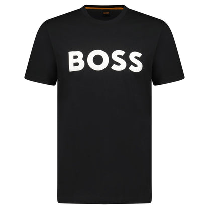 Hugo Boss Thinking 1 Logo T-Shirt in Black