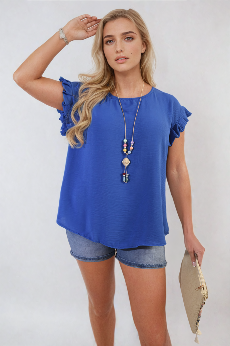 Oversized Top and Wide Leg Trousers Co-ord Set