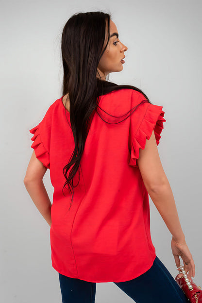 Oversized Top and Wide Leg Trousers Co-ord Set