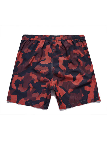 Men's Wonderland Floral Print Vacation Shorts
