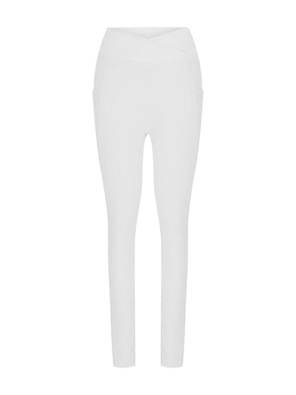 New Women's High Waist Hip Pocket Yoga Pants