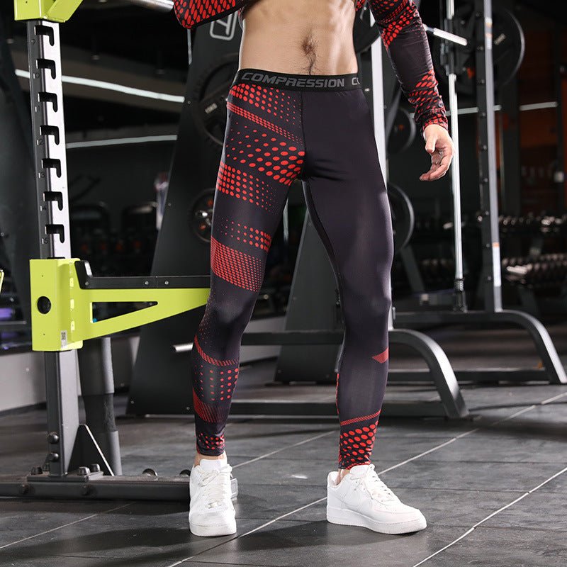 Top Quality Compression Pants - High-Performance Running Tights for Men, Moisture-Wicking