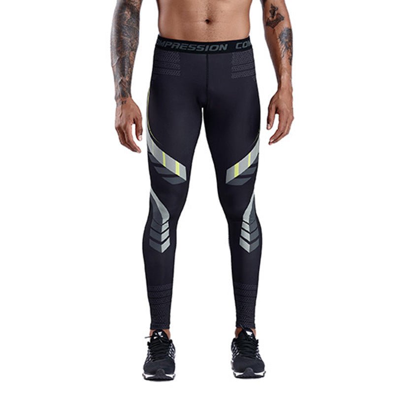 Top Quality Compression Pants - High-Performance Running Tights for Men, Moisture-Wicking