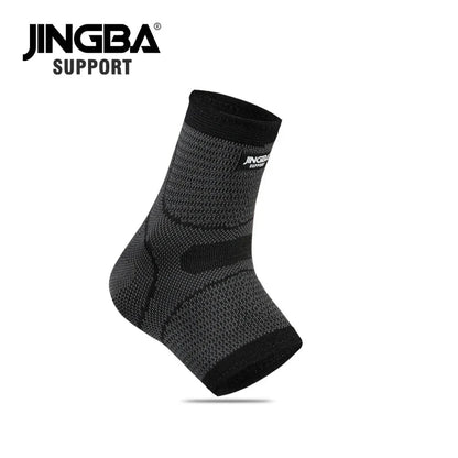 Compression Ankle Brace - Adjustable Knitted Support Sleeve for Sports Injury Protection