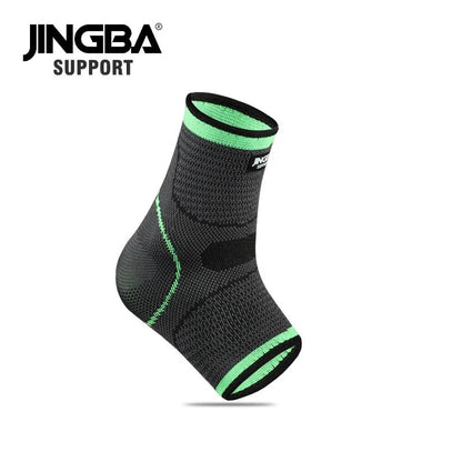 Compression Ankle Brace - Adjustable Knitted Support Sleeve for Sports Injury Protection