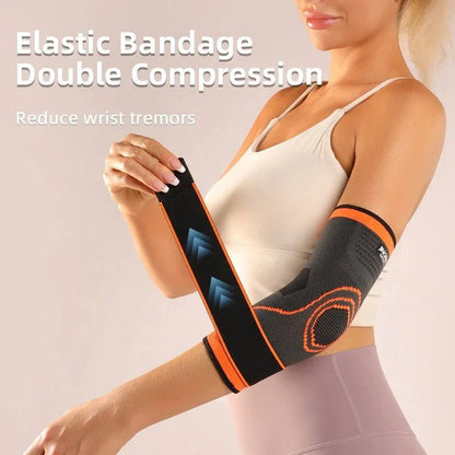JINGBA Tennis Elbow Compression Support Sleeve Brace for Workout Arm Support