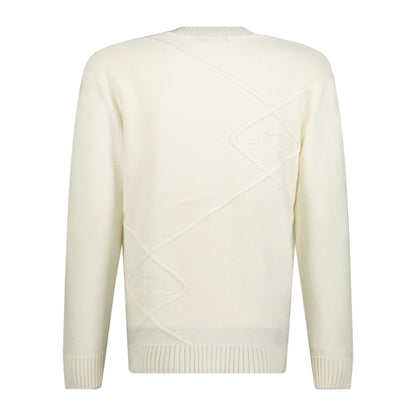 J.Lindeberg Clarke Knitted Golf Cardigan White