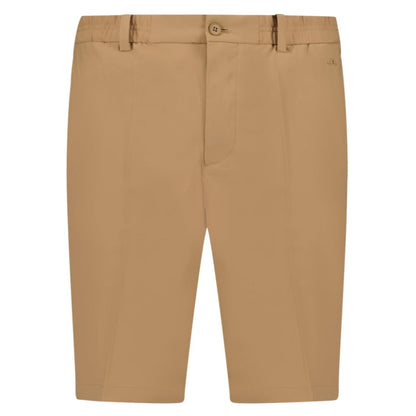 J.Lindeberg Stuart Stripe Golf Shorts  Tiger Brown