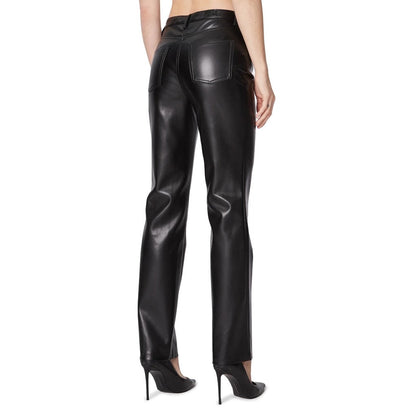Guess Straight Fit Women EcoLeather Trouser W3RA0M-WF8P0