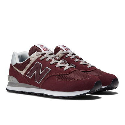 New Balance 574 Core – ML574EVM (Burgundy/White)
