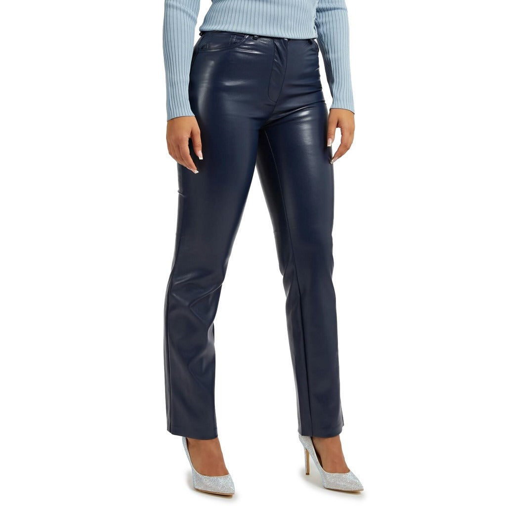 Guess Straight Fit Women EcoLeather Trouser W3RA0M-WF8P0