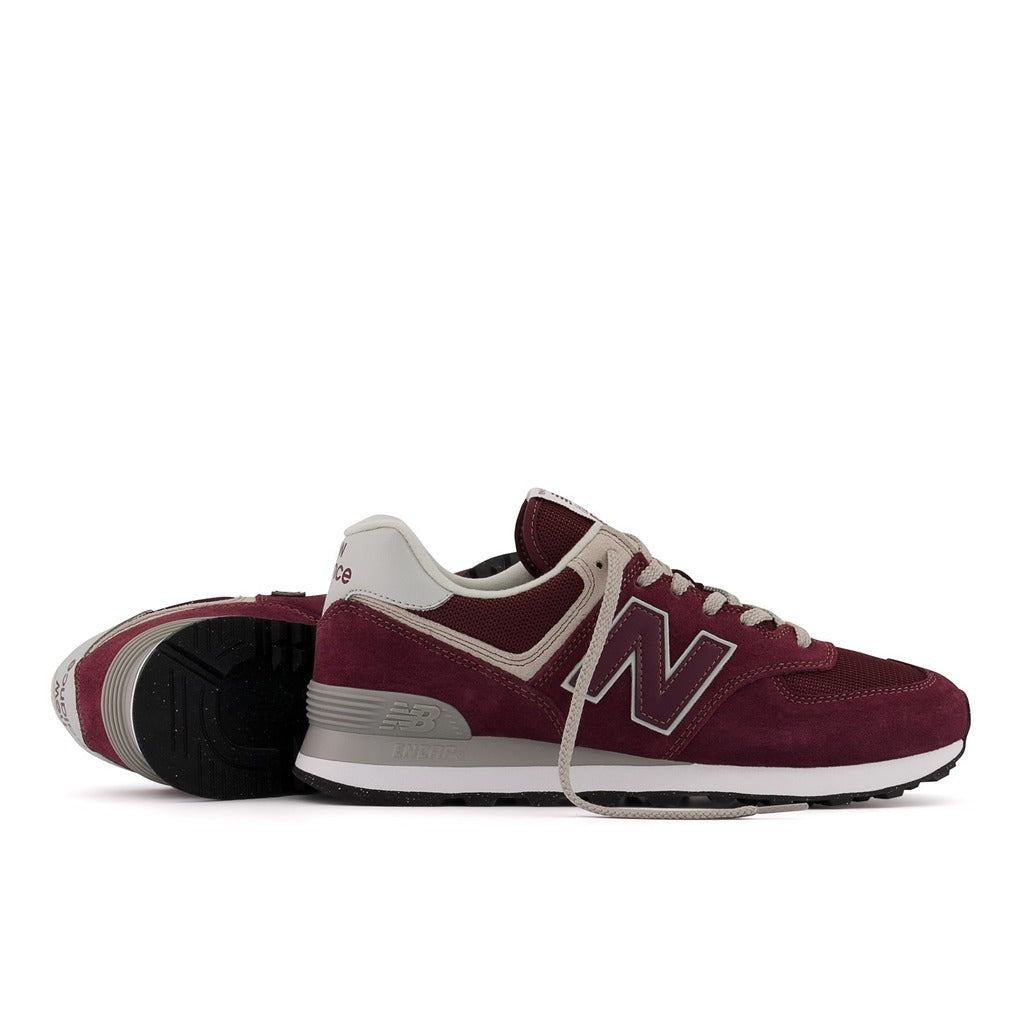 New Balance 574 Core – ML574EVM (Burgundy/White)
