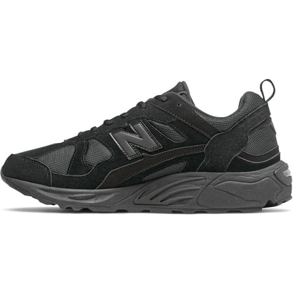 New Balance 878–CM878XL (Triple Black/Suede & Mesh Trainer)