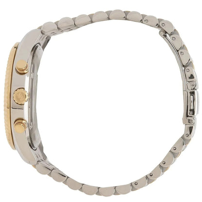 Michael Kors Men’s Watch Two-Tone Silver And Gold Strap With Silver Dial MK8344