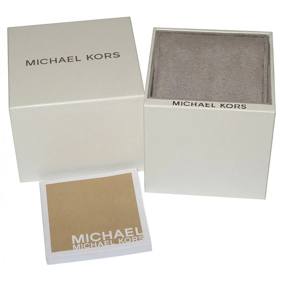 Michael Kors Men’s Watch Two-Tone Silver And Gold Strap With Silver Dial MK8344