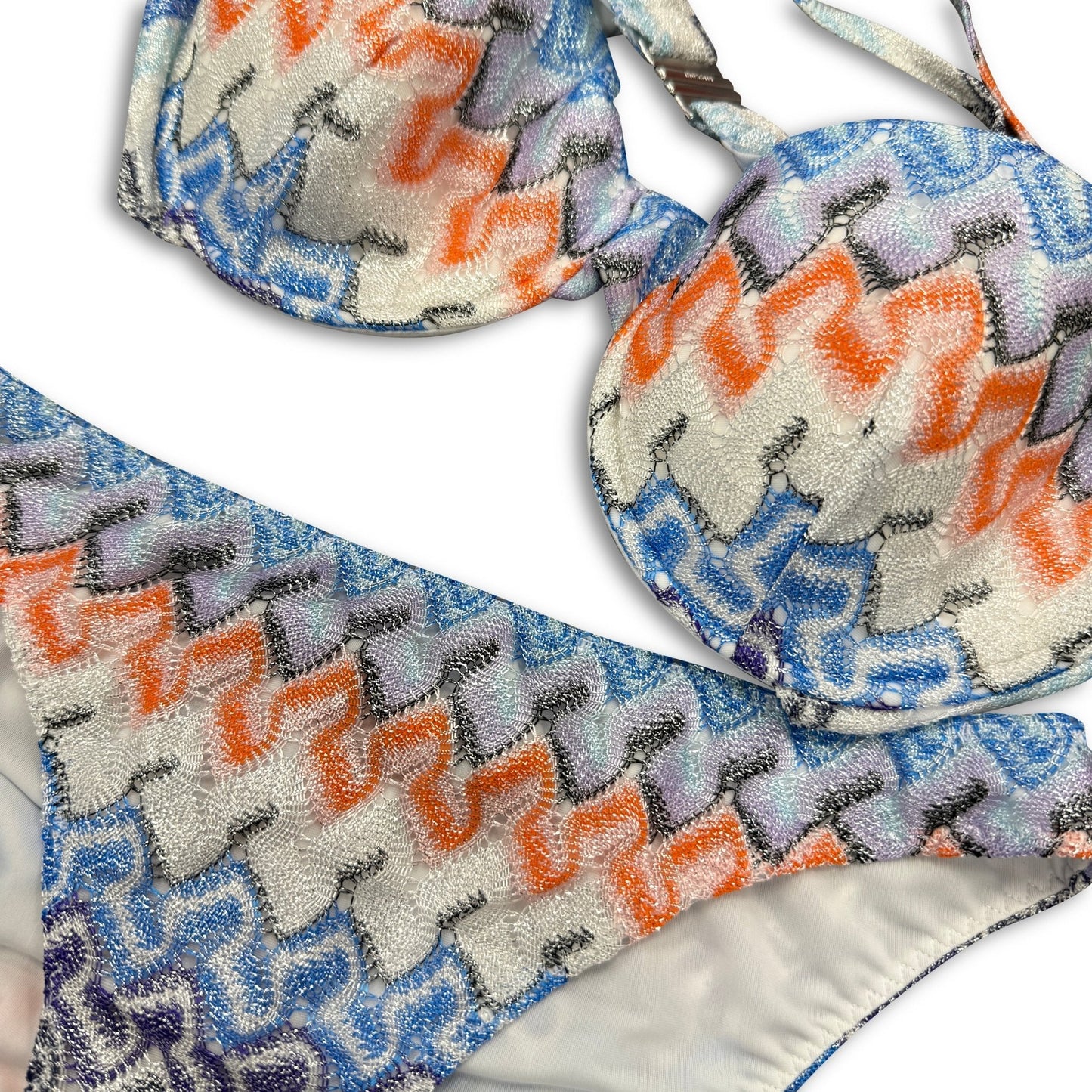 Missoni Classic Bikini Multicolour With Blue Base