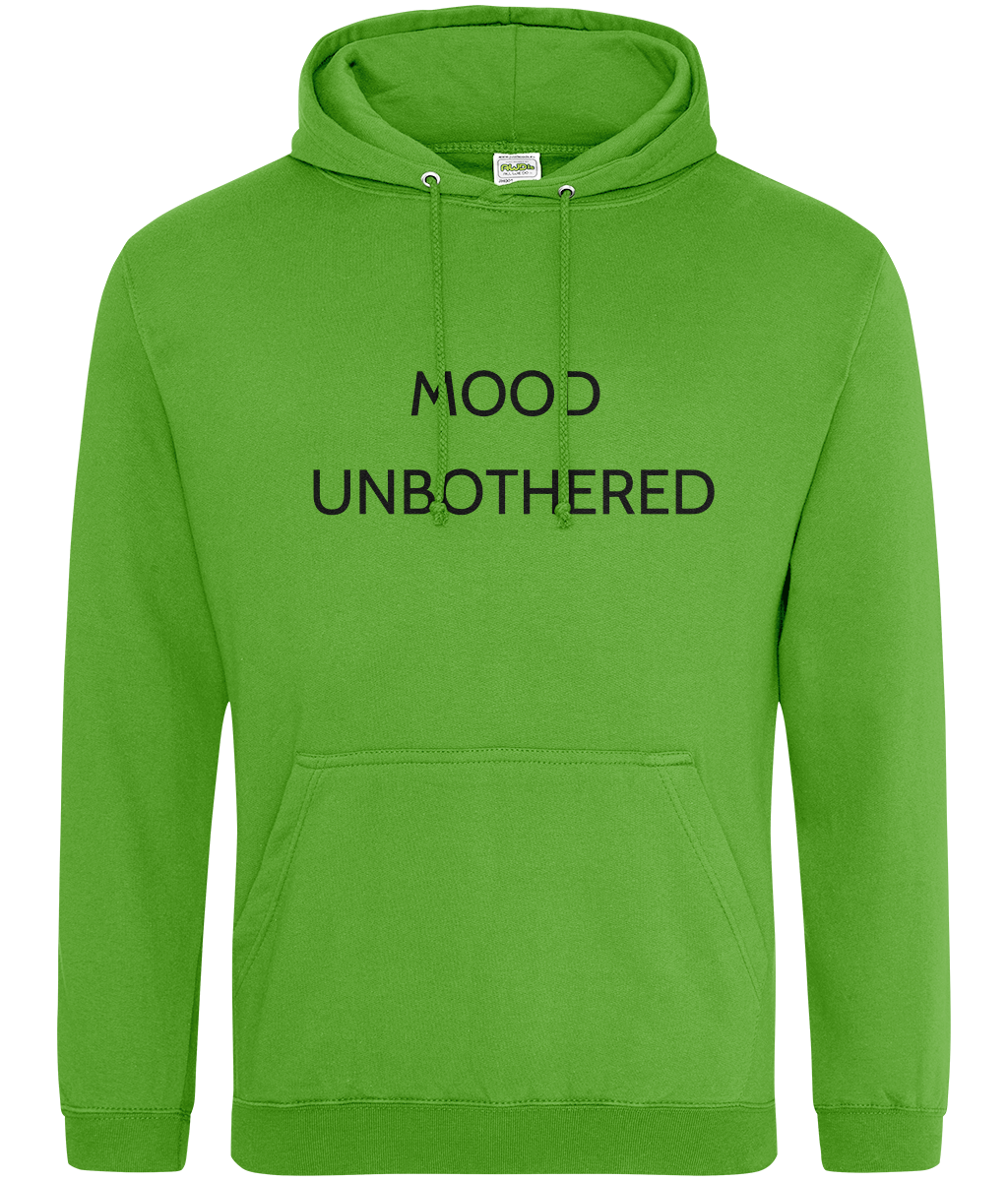 AWDis College Hoodie MOOD UNBOTHERED