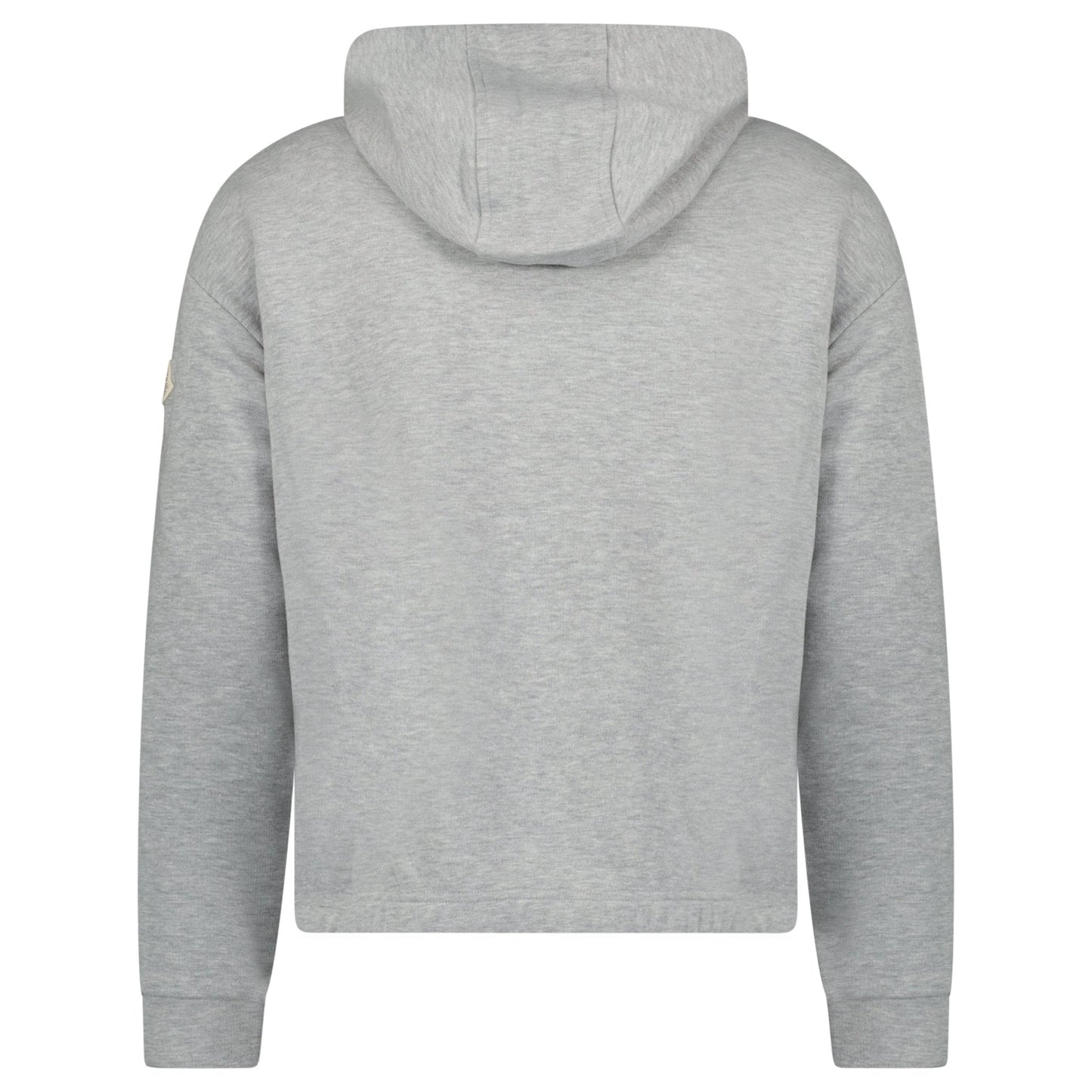 Moncler Logo Patch Hoodie in Grey