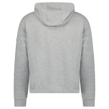 Moncler Logo Patch Hoodie in Grey