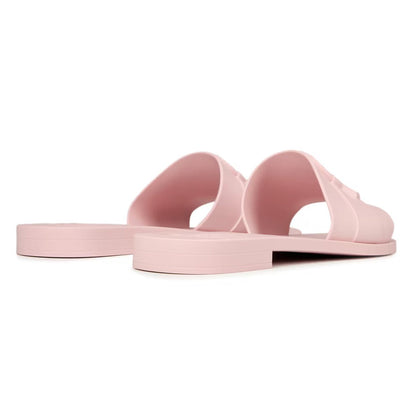 Moncler Mon Sliders in Pink
